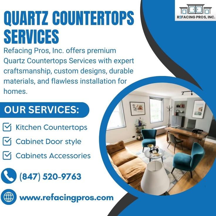 Quartz Countertop Resurfacing Services in Chicago