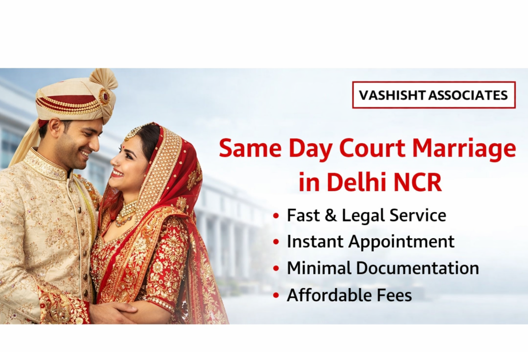 Same Day Court Marriage in Delhi NCR