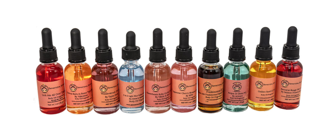 Scented Body Oils for Skin