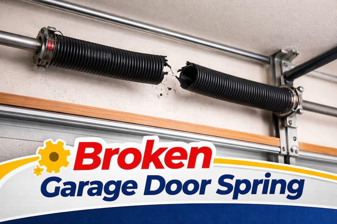 Broken Garage Door Spring Repair Okc