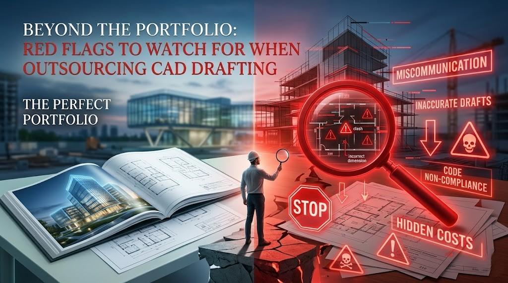 Beyond the Portfolio: Red Flags to Watch for When Outsourcing CAD Drafting