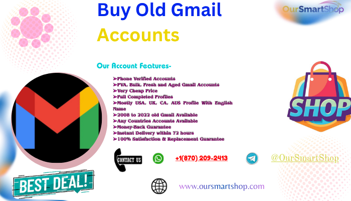 Buy Old Gmail Accounts