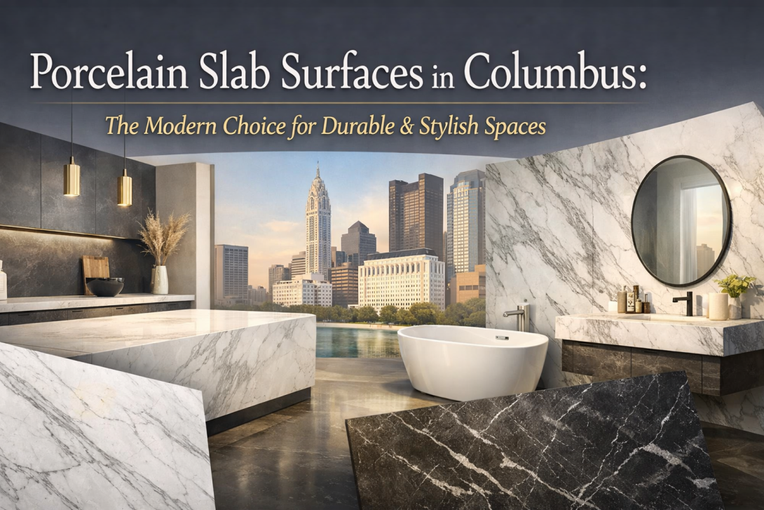 porcelain slab surfaces Columbus
