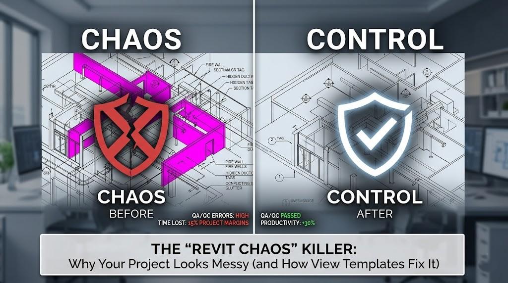 What is a ‘View template’ and how to create it in Revit?
