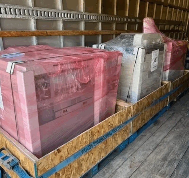 commercial crating, crating and shipping company in Fort Worth, AA&D Crating