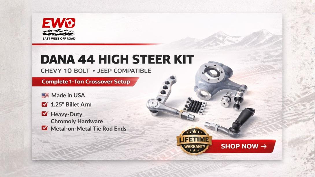 Chevy 10 Bolt High Steer Conversion | 1-Ton Upgrades