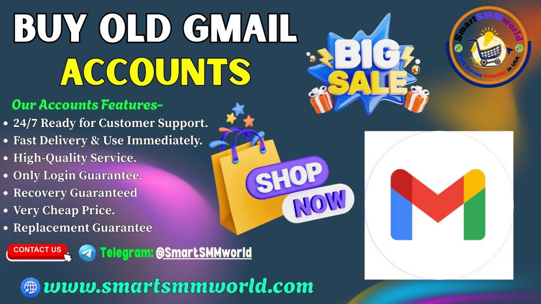15 Best Sites to Buy Old Gmail Accounts– 2026 Guide