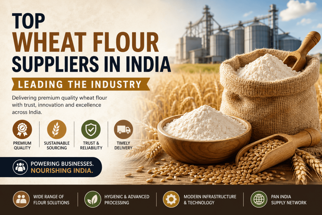 Top Wheat Flour Suppliers in India