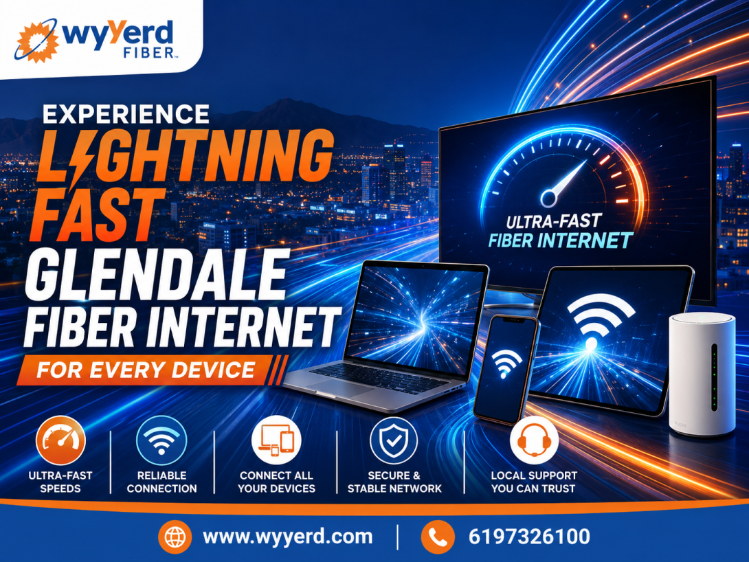 Experience Lightning Fast Glendale Fiber Internet for Every Device