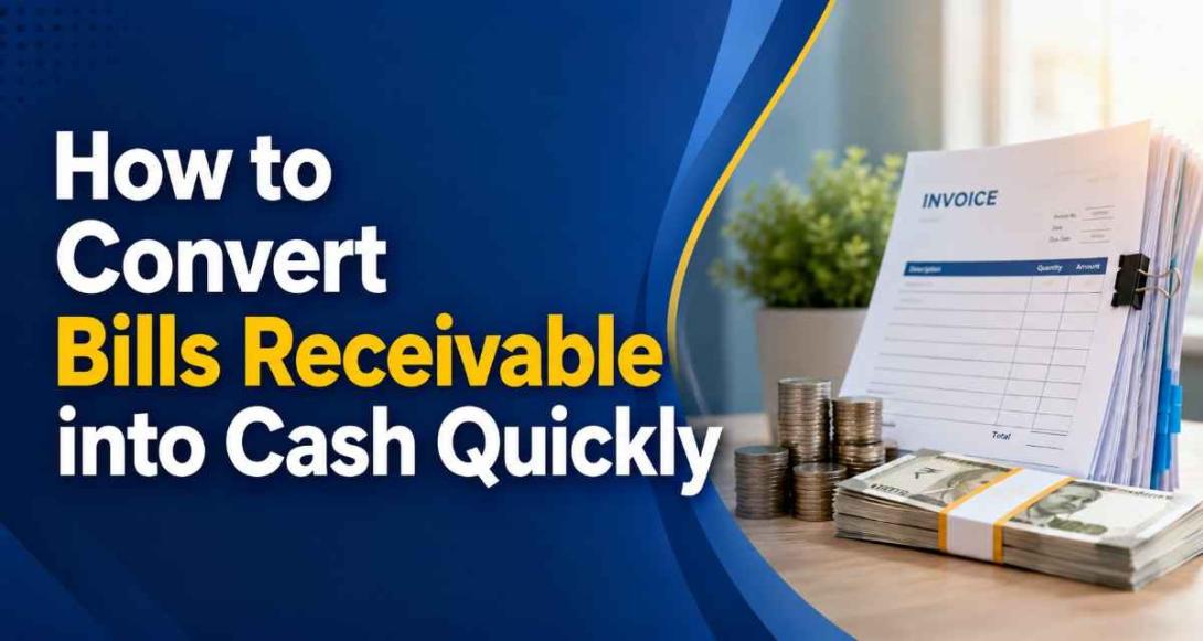 How to Convert Bills Receivable into Cash Quickly