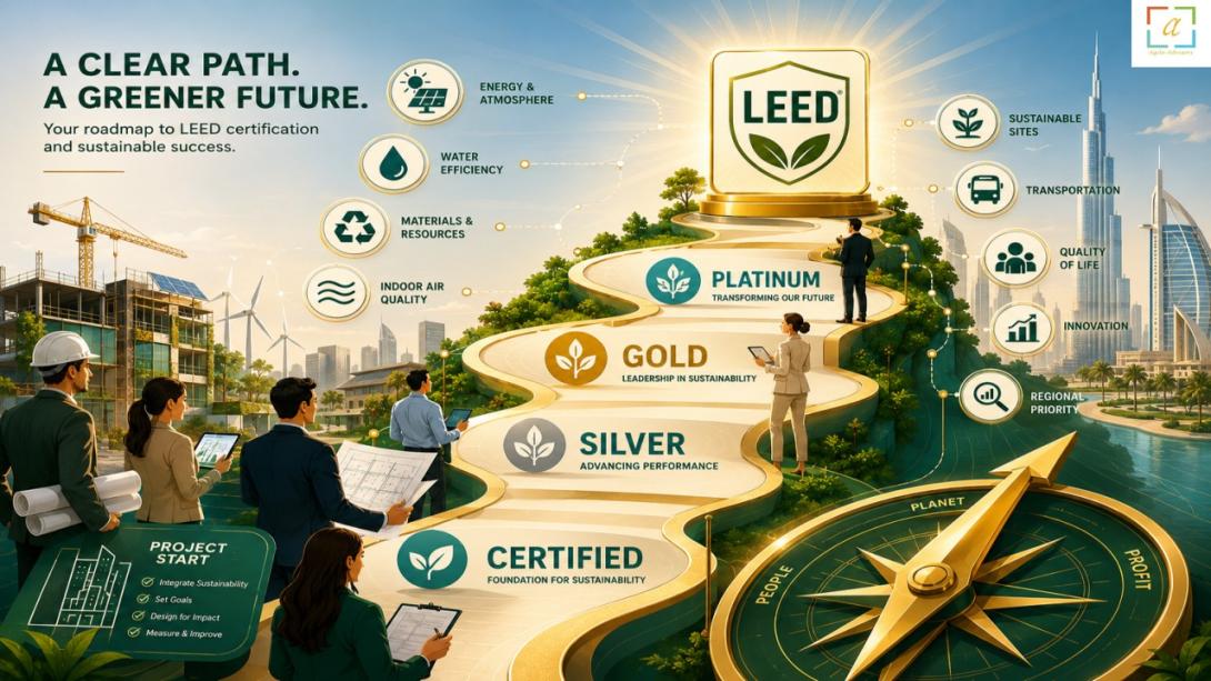 Discover how professional LEED consultancy in Dubai can help your organisation achieve green building certification, secure rental premiums, and demonstrate ESG leadership in the UAE market.
