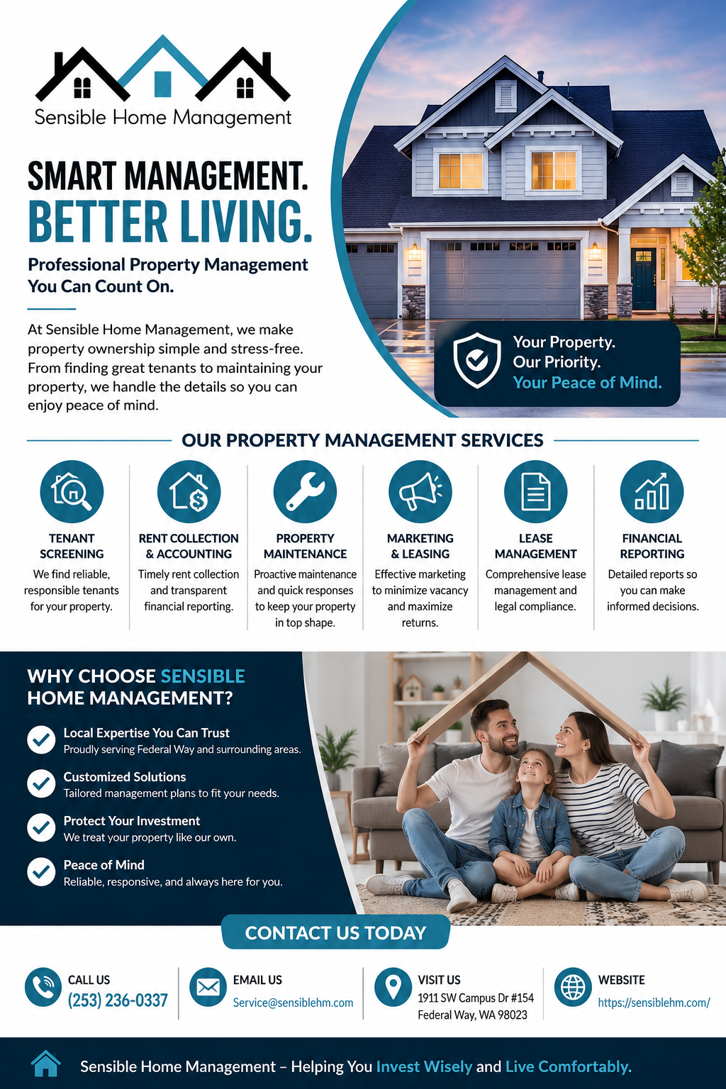 Sensible Home Management – Smart Property Management. Better Living