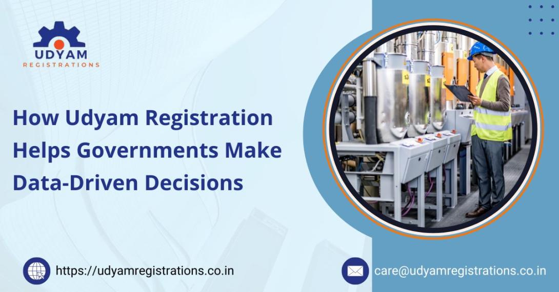 The government utilizes this data to formulate policies, design schemes, and foster the growth of the MSME sector. This article explores how Udyam Registration data is leveraged for policy-making and economic development.