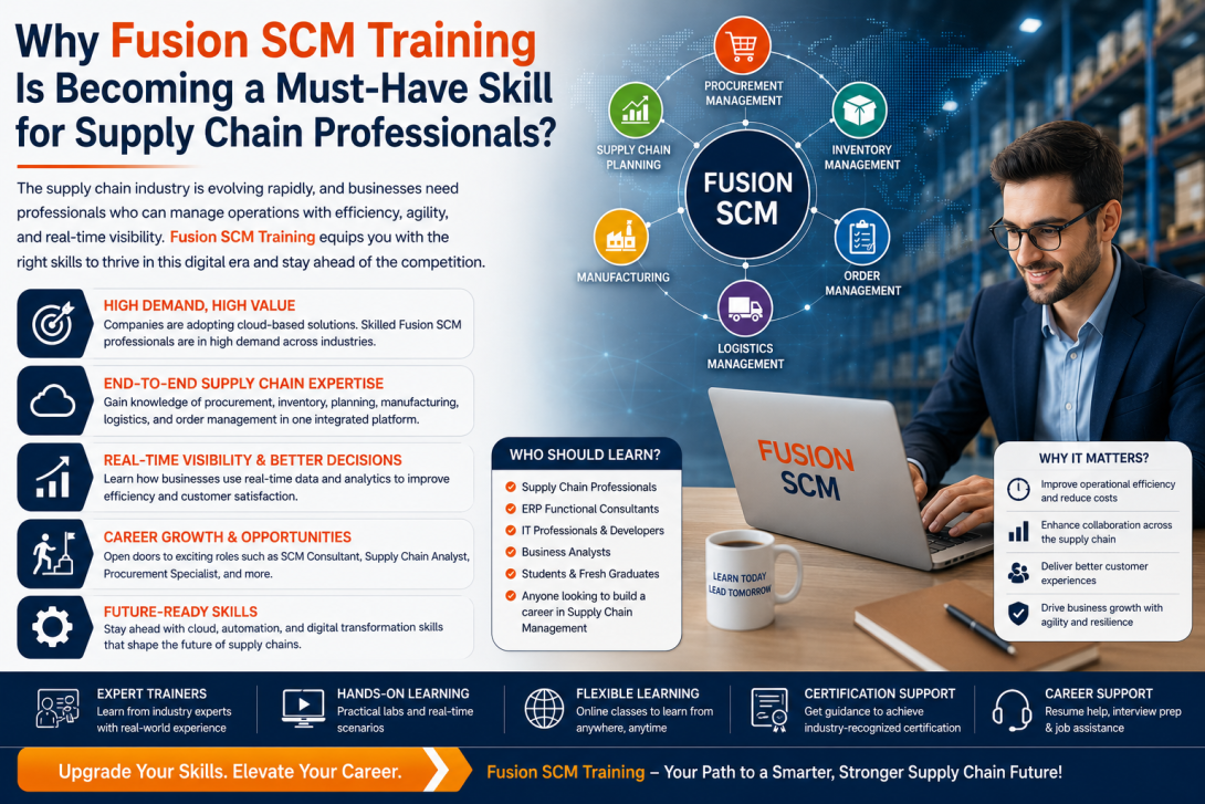 Fusion SCM Cloud Training