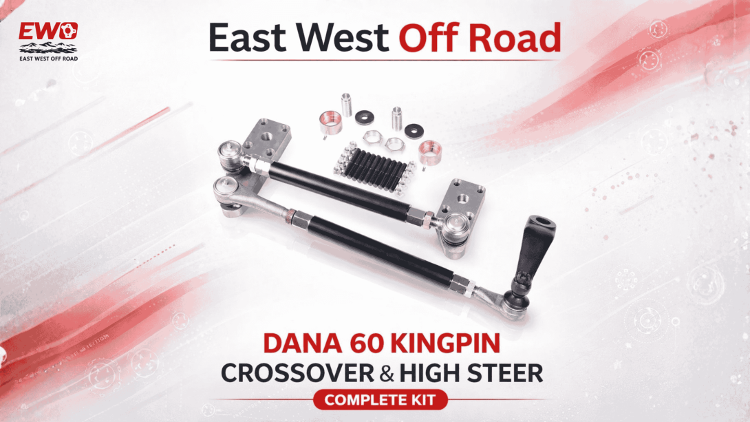 Dana 60 Kingpin Crossover Steering Kit | Made in USA