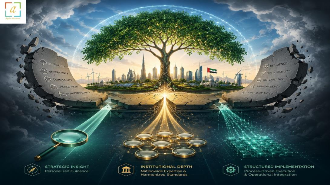 Learn how a skilled ESG consultant, a dedicated ESG consultancy, and structured ESG consulting help UAE business continuity managers and compliance officers build resilience, meet regulatory demands, and drive sustainable growth.