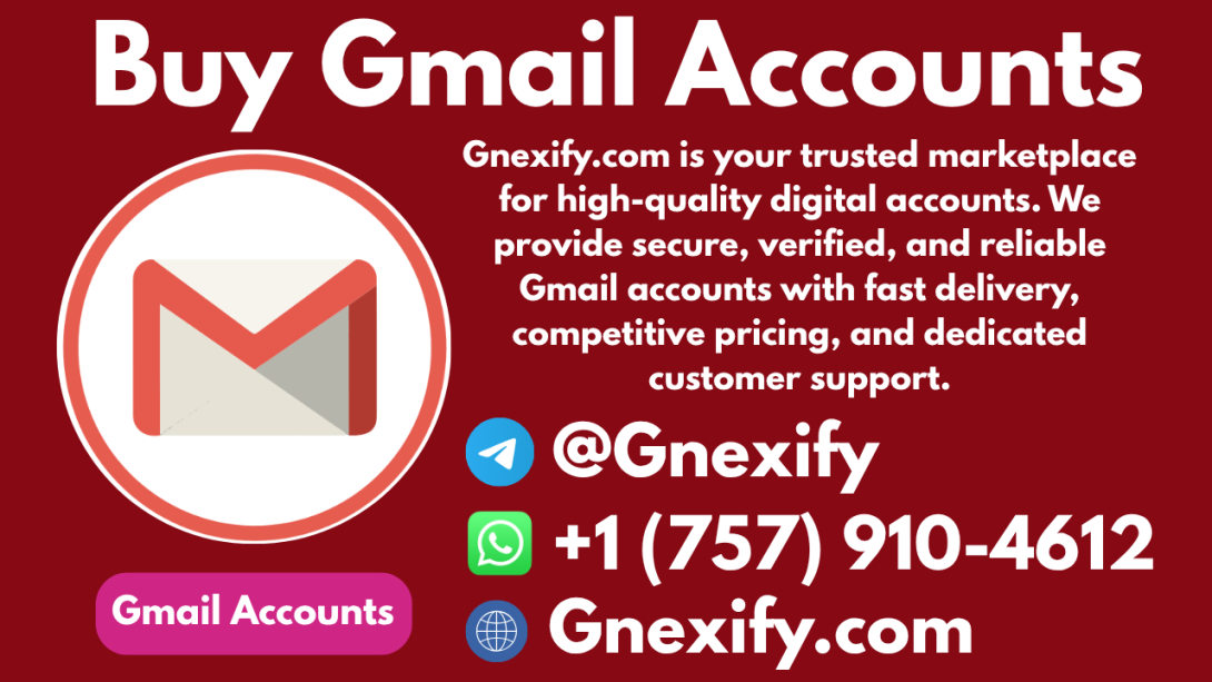 Buy Gmail Accounts (Gnexify)
