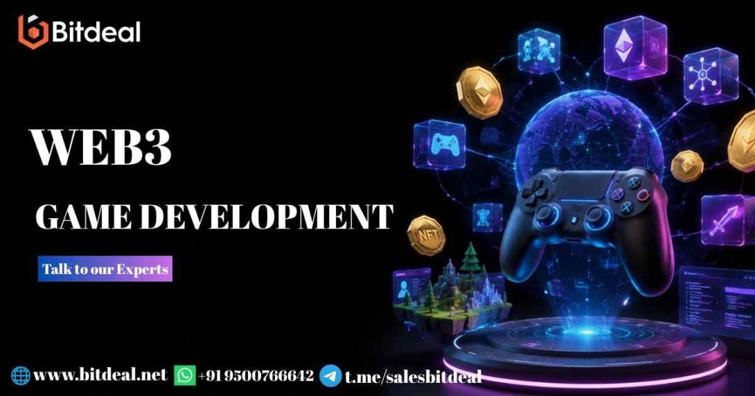 Web3 Game Development Company: End-to-End Blockchain, NFT & GameFi Solutions for Enterprises 