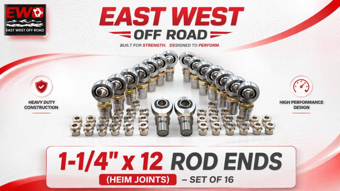 1.25 Rod Ends | Heavy-Duty Chromoly Heim Joints