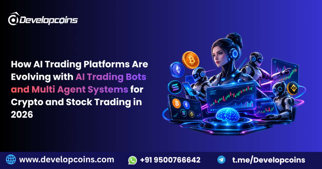 Crypto Trading bot Development Company - Developcoins