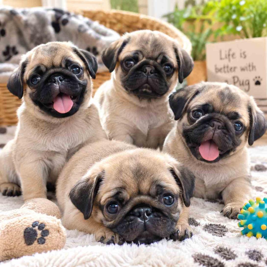 Pug Puppies for Sale in Kolkata