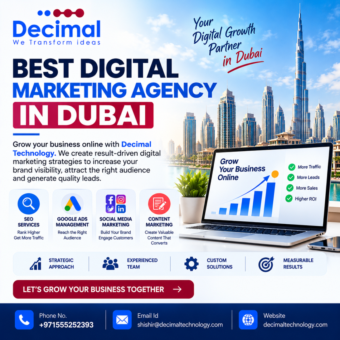 best digital marketing agency in Dubai