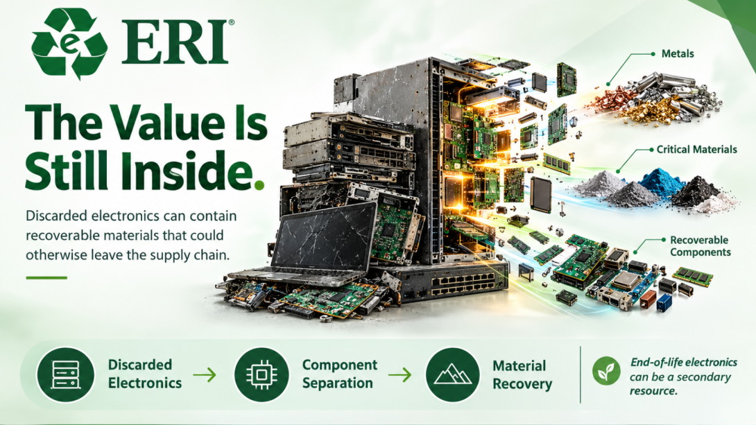 valuable materials and their extraction through critical mineral recovery from retired electronics