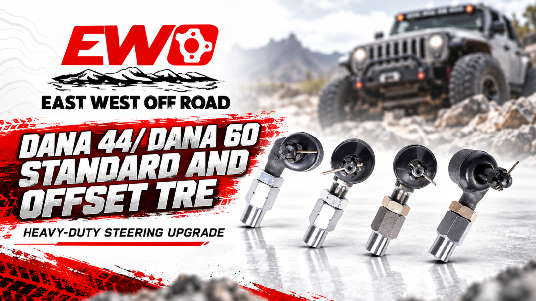 GM 1 Ton Offset Tie Rod Ends | Dana 44 & Dana 60