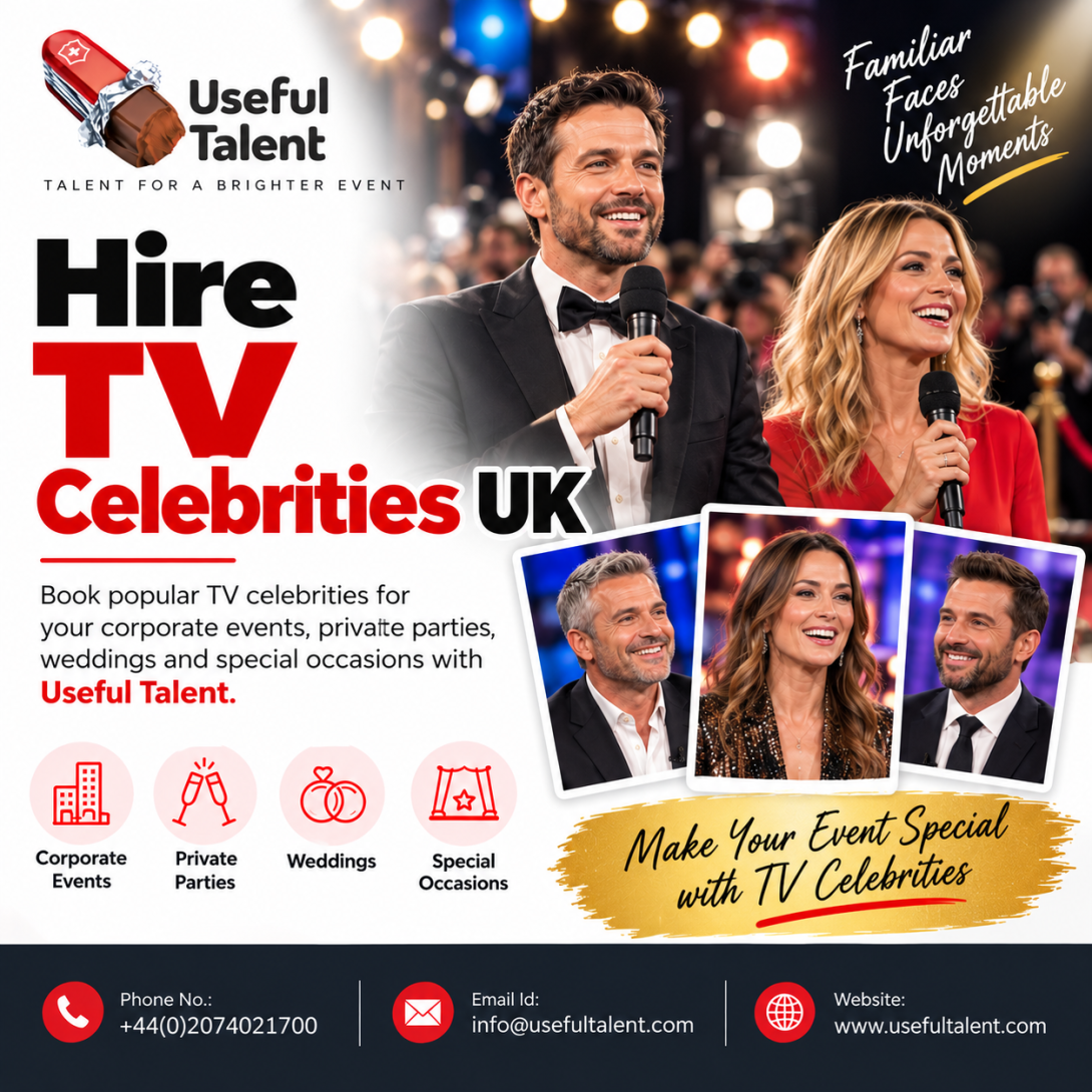 Hire TV Celebrities UK