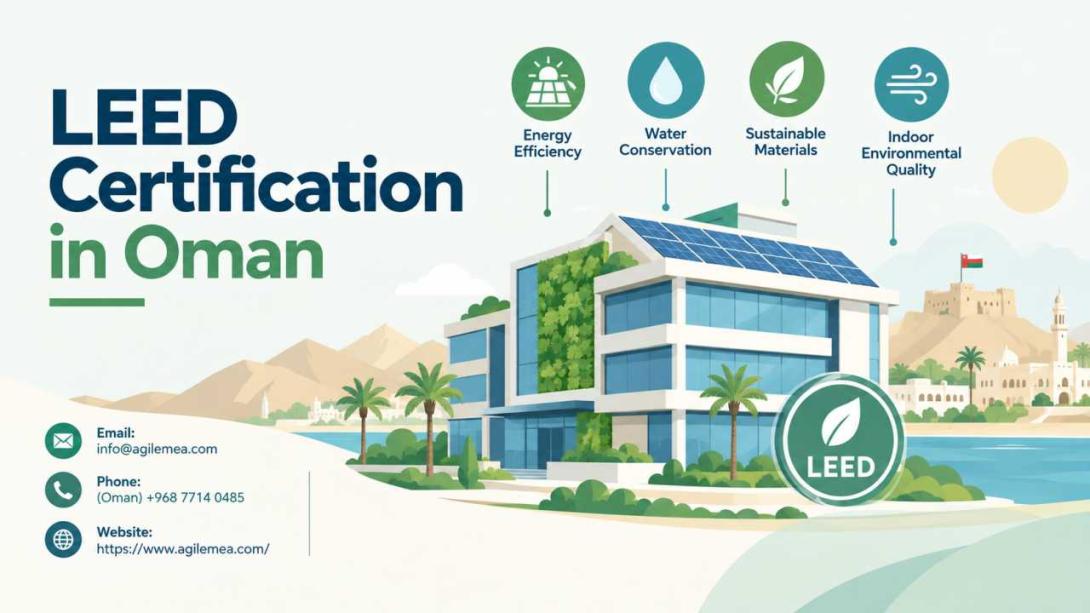 Discover how LEED Certification in Oman drives efficiency and market value. Learn why a LEED Certification Consultant is essential for navigating LEED v5 and achieving your sustainability goals.
