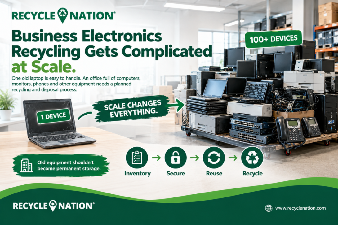 business electronics recycling