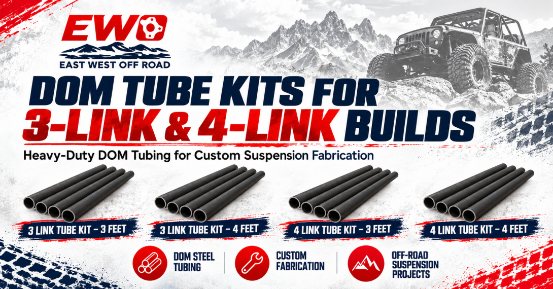 2 Inch DOM Tubing in a 3-Link Kit: Main Tubes vs Panhard Tube
