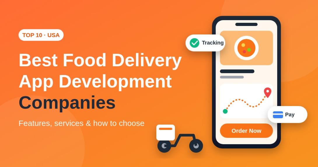 Best Food Delivery App Development Companies in the USA