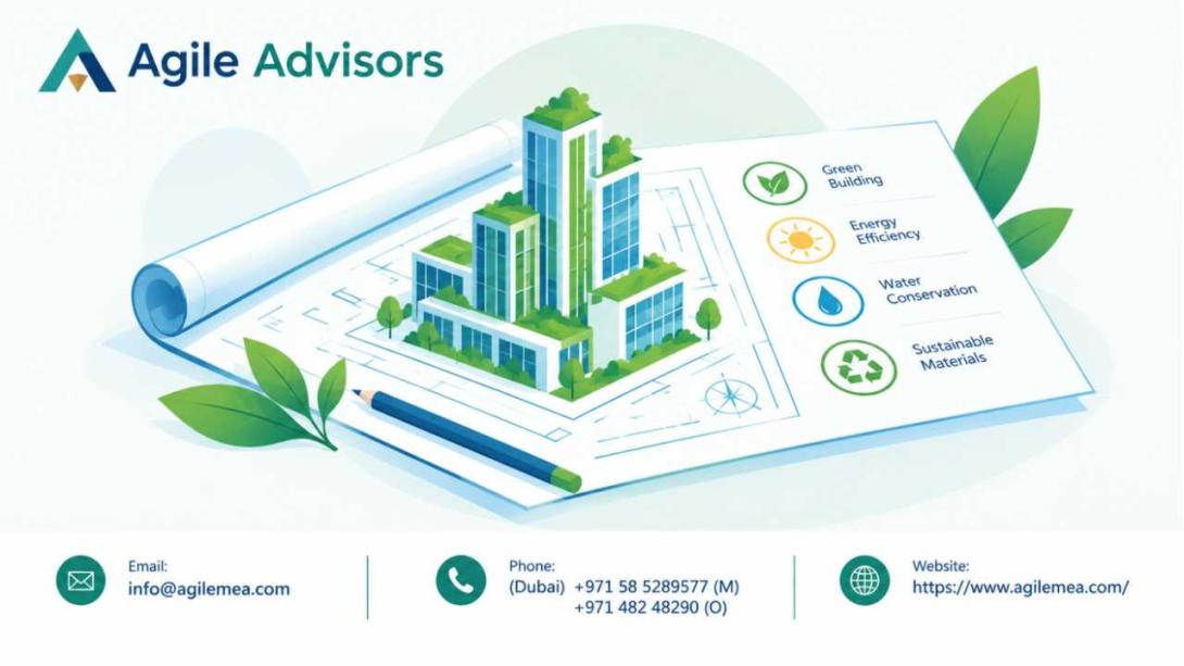 Discover how a professional green building consultant in Dubai and the UAE helps organizations achieve sustainability certifications, reduce costs, and meet regulatory mandates. Partner with Agile Advisors today.